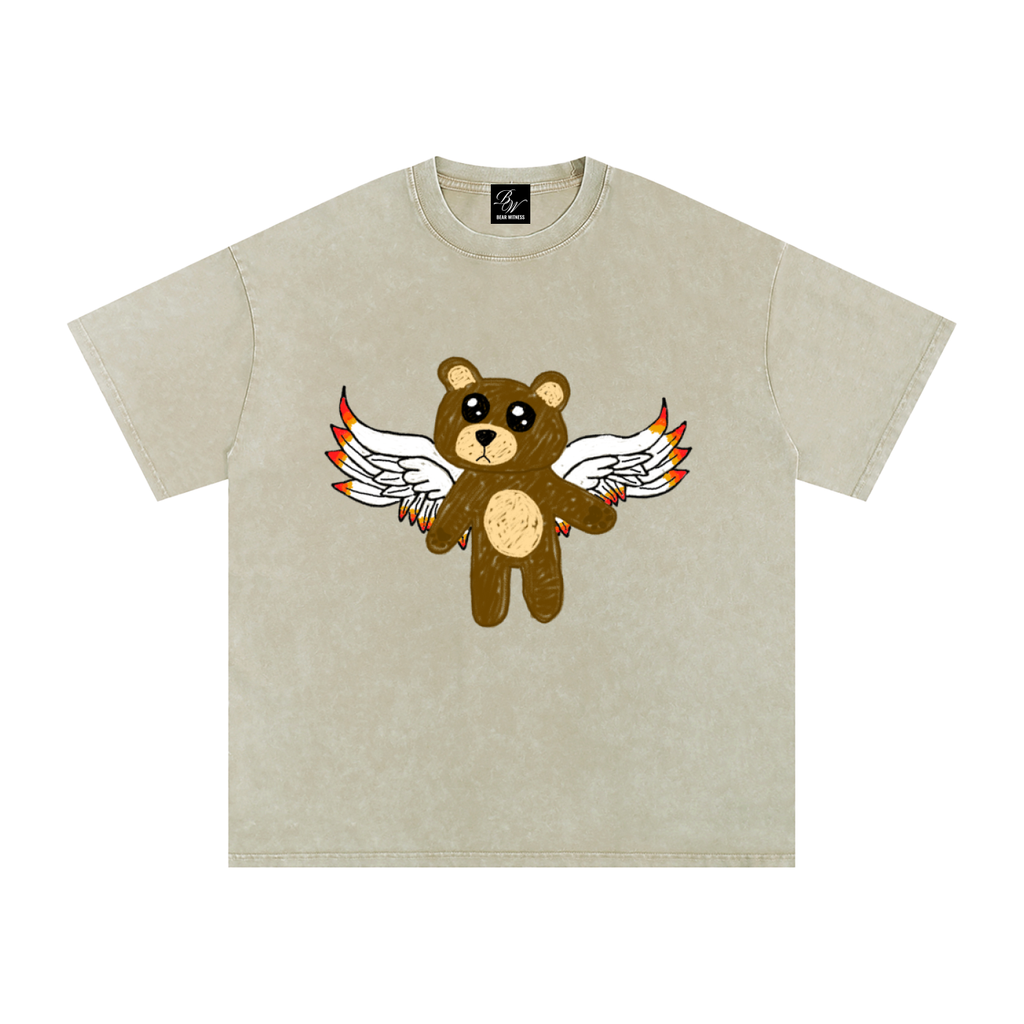 Icarus Bear Tee Grey